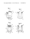 POLYAXIAL BONE ANCHORING DEVICE diagram and image