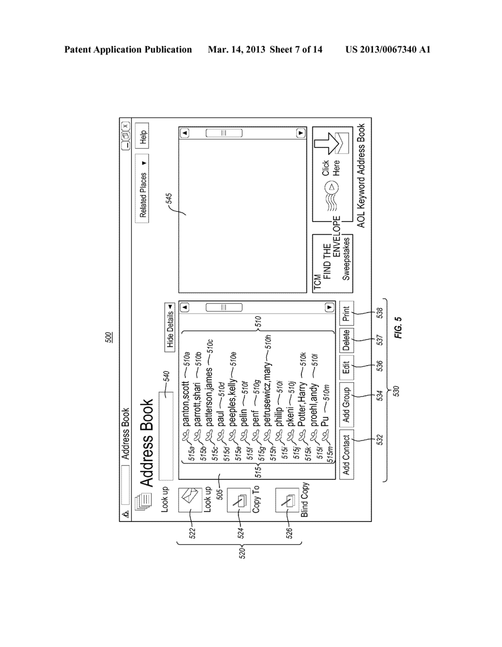 INTELLIGENTLY ENABLED MENU CHOICES BASED ON ONLINE PRESENCE STATE IN     ADDRESS BOOK - diagram, schematic, and image 08