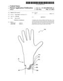 Protective glove diagram and image