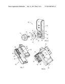 Electronic Cabinet/Drawer Lock System diagram and image