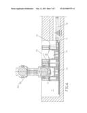 DEVICE FOR HANDLING AND/OR TRANSPORTING BACK-UP ROLLS AND/OR WORK ROLLS OF     A ROLL STAND AT LEAST IN PAIRS diagram and image