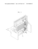 APPARATUS FOR TESTING ORGANIC LIGHT-EMITTING DISPLAY APPARATUS, AND SYSTEM     FOR MANUFACTURING ORGANIC LIGHT-EMITTING DISPLAY APPARATUS BY USING THE     SAME diagram and image