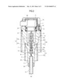 JOINT STRUCTURE AND HYDRAULIC SHOCK ABSORBER diagram and image