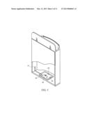 TRANSPORTABLE AND SURFACE-MOUNTING SYSTEM FOR AN AUTO-INJECTION CASE diagram and image