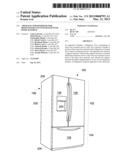 APPARATUS FOR REFRIGERATOR DISPENSER RECESS INTEGRATED WITH DOOR MATERIAL diagram and image