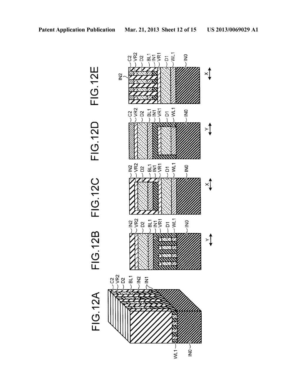 NON-VOLATILE MEMORY DEVICE AND MANUFACTURING METHOD OF THE SAME - diagram, schematic, and image 13