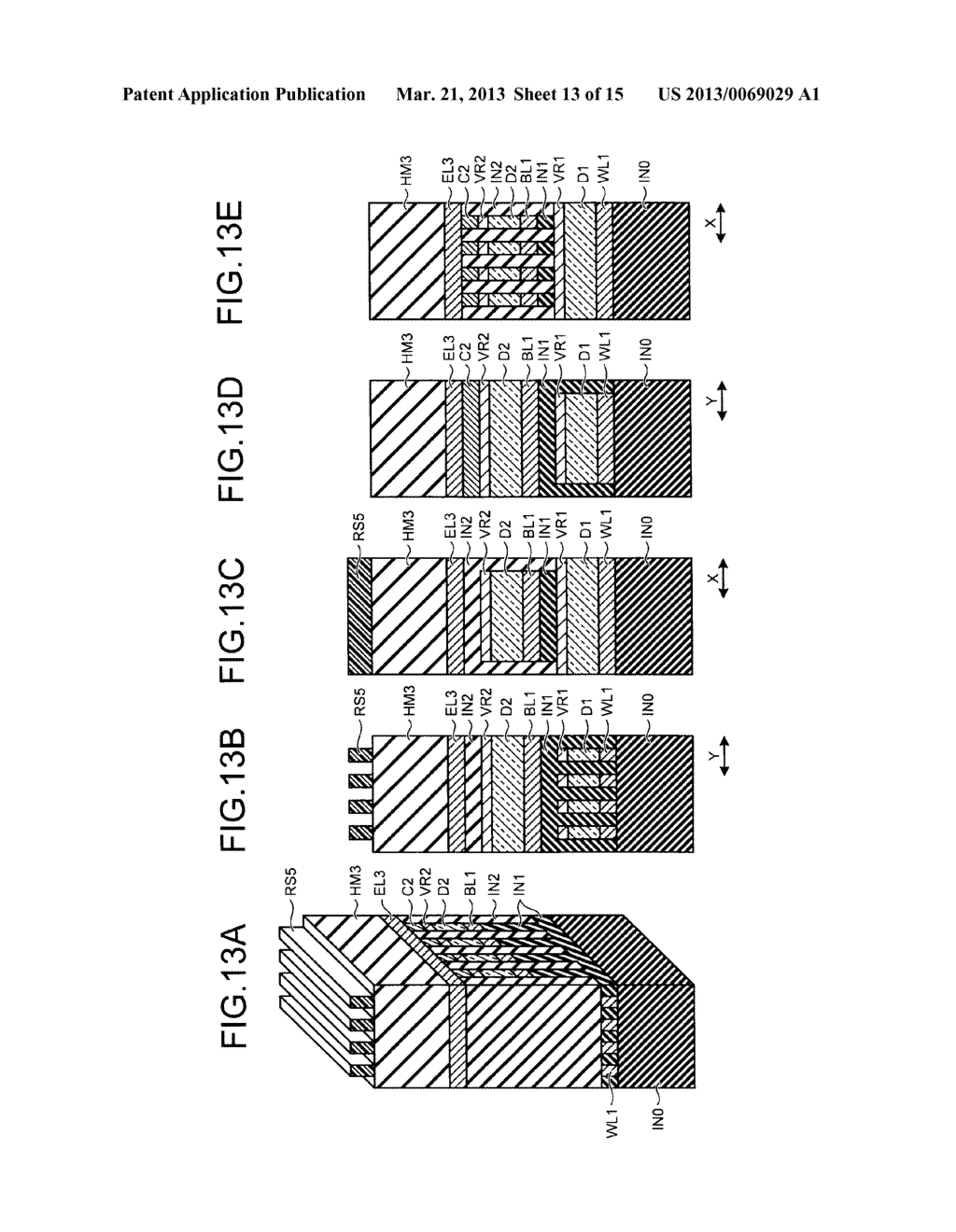 NON-VOLATILE MEMORY DEVICE AND MANUFACTURING METHOD OF THE SAME - diagram, schematic, and image 14
