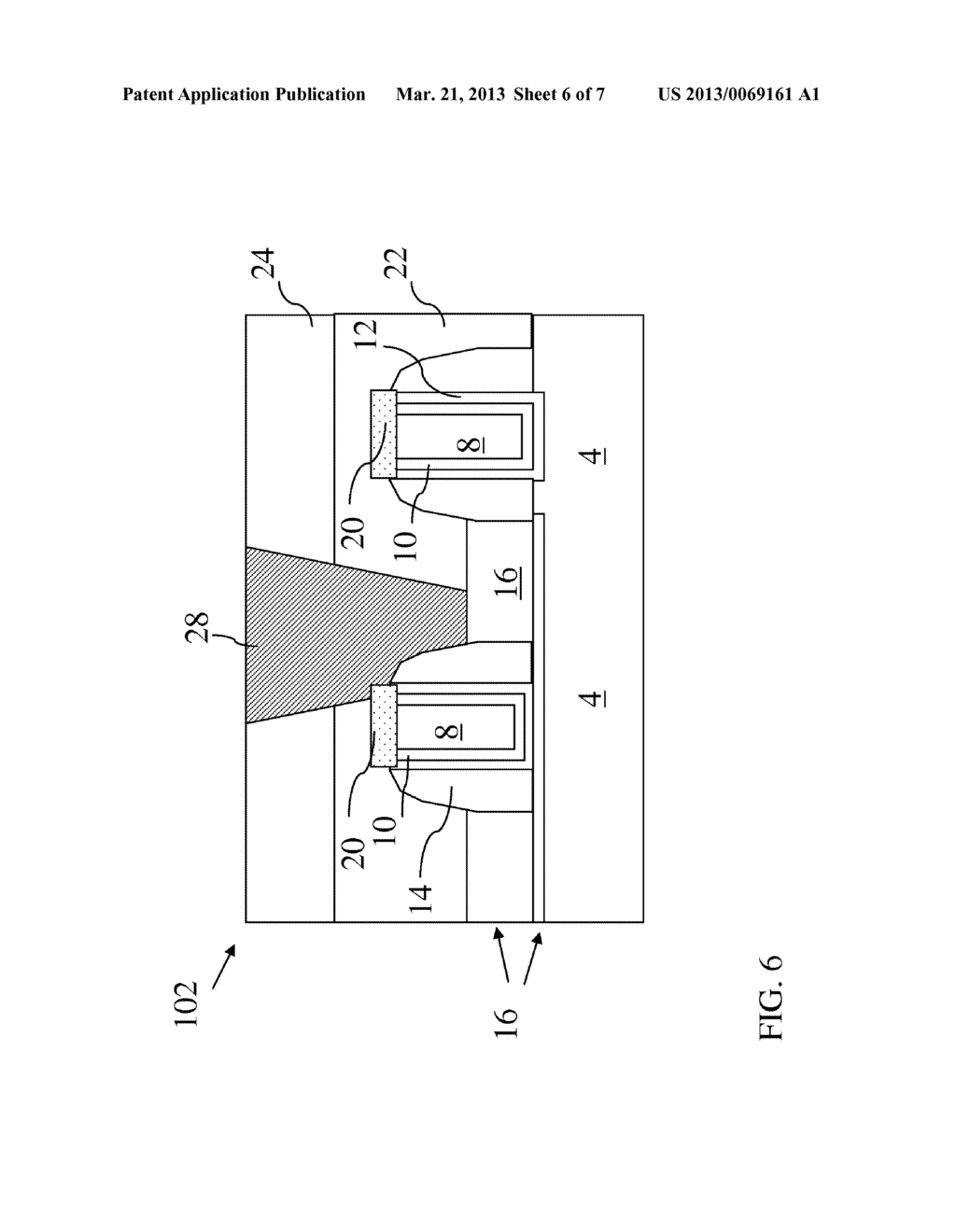 INTEGRATED CIRCUIT STRUCTURE HAVING SELECTIVELY FORMED METAL CAP - diagram, schematic, and image 07