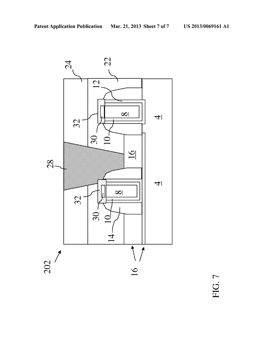 INTEGRATED CIRCUIT STRUCTURE HAVING SELECTIVELY FORMED METAL CAP - diagram, schematic, and image 08