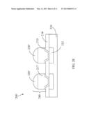 SOLDER CAP BUMP IN SEMICONDUCTOR PACKAGE AND METHOD OF MANUFACTURING THE     SAME diagram and image