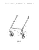 Stroller Wheel Device diagram and image