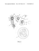 Stroller Wheel Device diagram and image