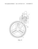 Stroller Wheel Device diagram and image