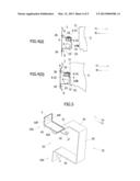 DASH PANEL STRUCTURE FOR AUTOMOBILE diagram and image