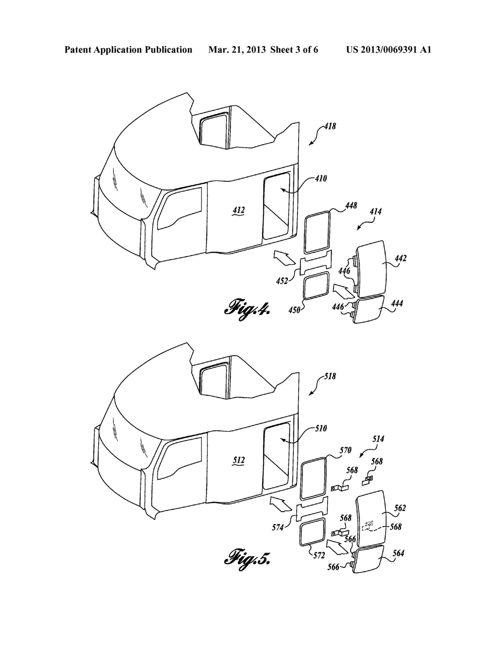 ACCESS TO TRUCK SLEEPER FOR TRIM OPERATIONS - diagram, schematic, and image 04