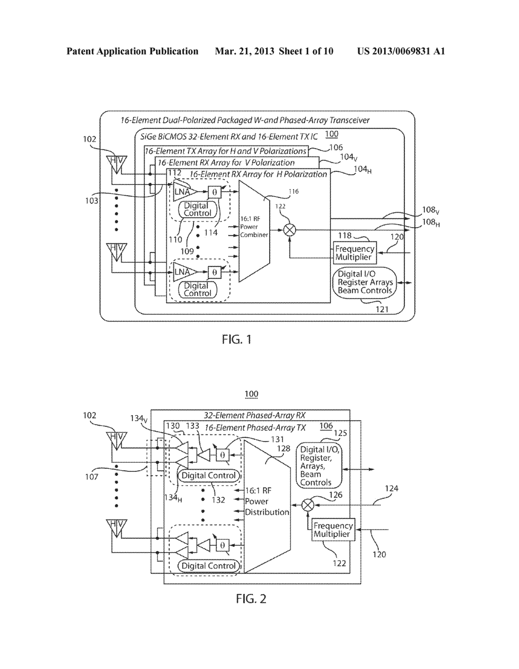 PHASED-ARRAY TRANSCEIVER - diagram, schematic, and image 02