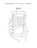 PORTABLE INFORMATION PROCESSING TERMINAL diagram and image