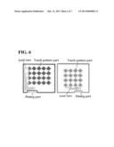 PAD FOR TOUCH PANEL AND TOUCH PANEL USING THE SAME diagram and image