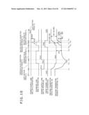 DISPLAY APPARATUS AND DRIVING CONTROLLING METHOD WITH TEMPORARY LOWERING     OF POWER SUPPLY POTENTIAL DURING MOBILITY CORRECTION diagram and image