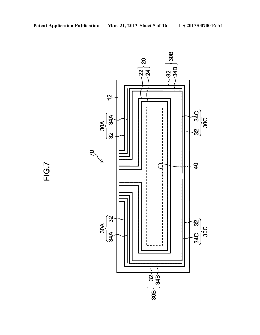 SEALING SHEET, AND LIQUID EJECTION HEAD AND INKJET APPARATUS USING SAME - diagram, schematic, and image 06