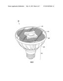 SPECULAR REFLECTOR AND LED LAMPS USING SAME diagram and image