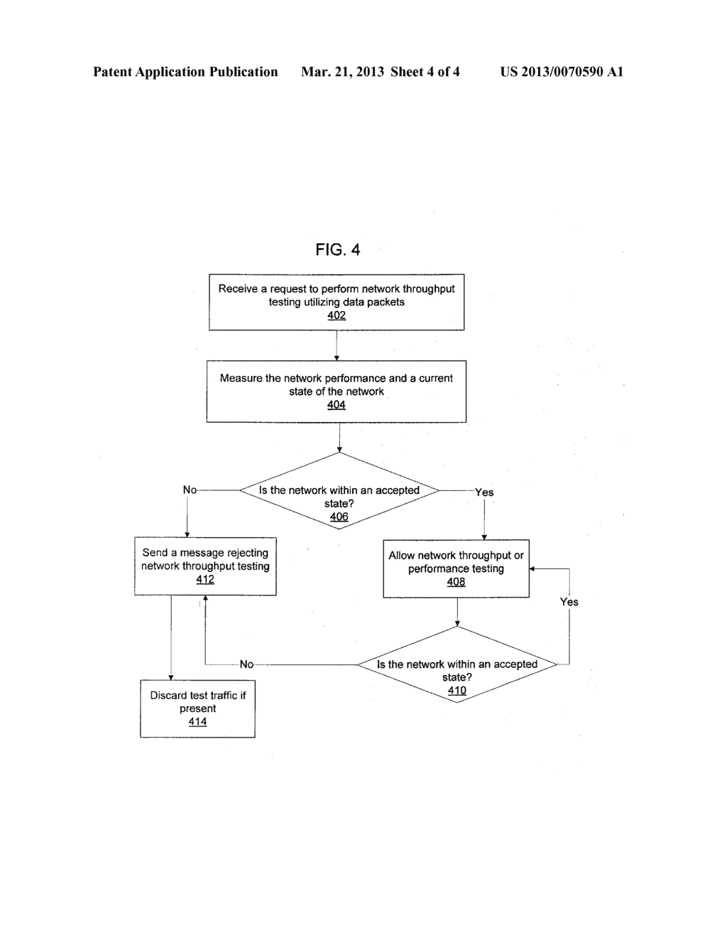 SYSTEM AND METHOD FOR CONTROLLING THRESHOLD TESTING WITHIN A NETWORK - diagram, schematic, and image 05