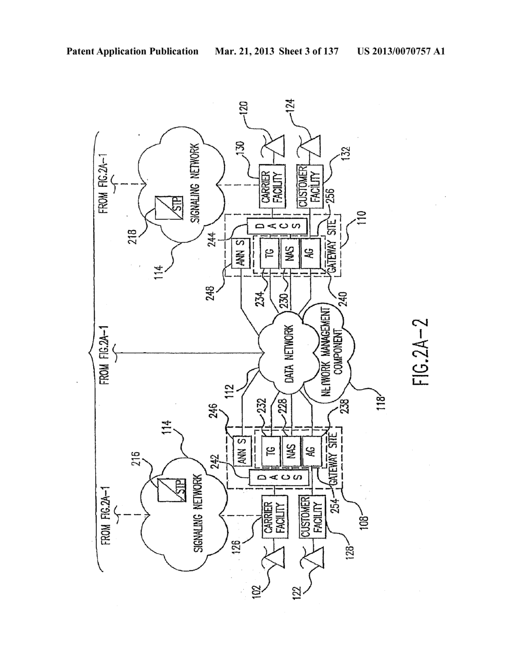 VOICE OVER DATA TELECOMMUNICATIONS NETWORK ARCHITECTURE - diagram, schematic, and image 04