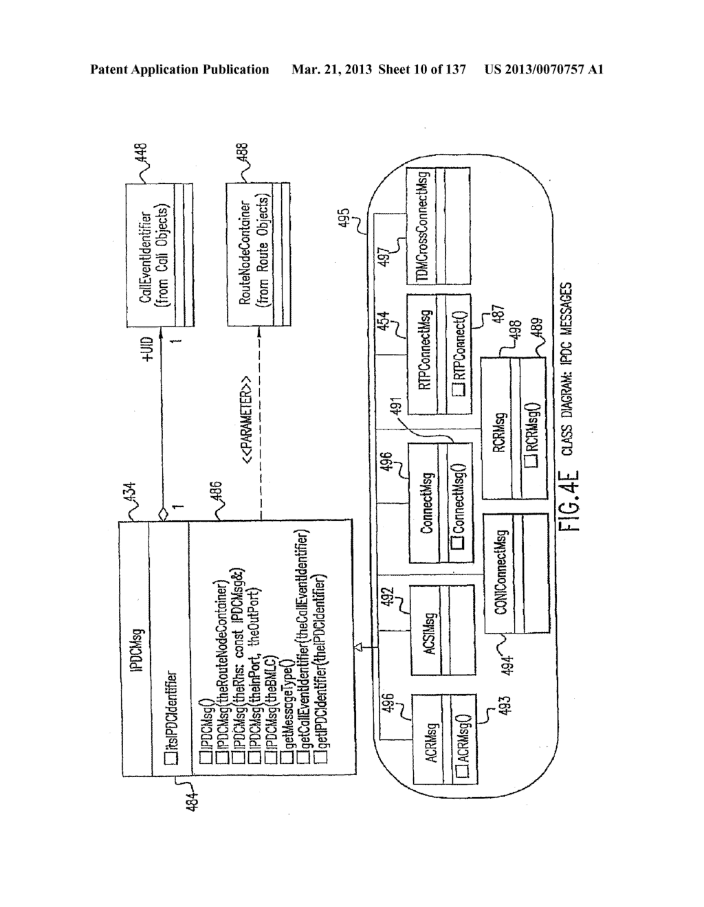 VOICE OVER DATA TELECOMMUNICATIONS NETWORK ARCHITECTURE - diagram, schematic, and image 11