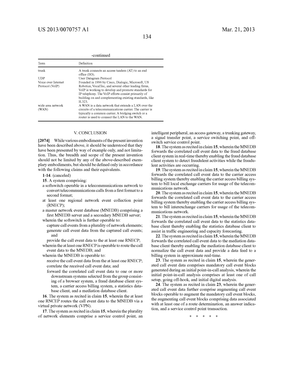 VOICE OVER DATA TELECOMMUNICATIONS NETWORK ARCHITECTURE - diagram, schematic, and image 272