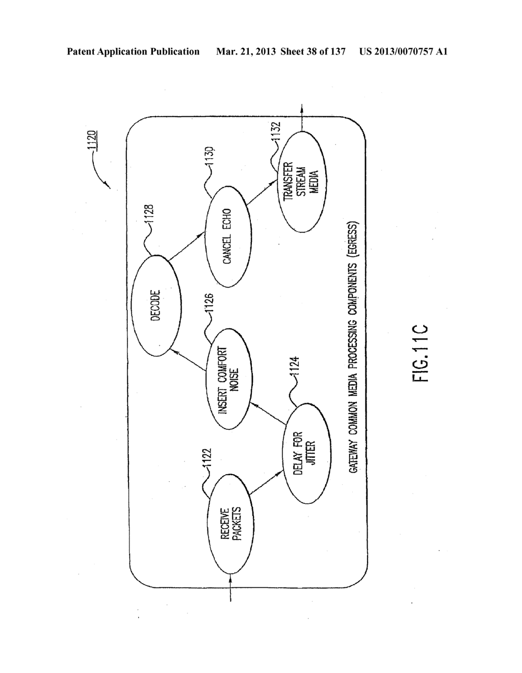 VOICE OVER DATA TELECOMMUNICATIONS NETWORK ARCHITECTURE - diagram, schematic, and image 39