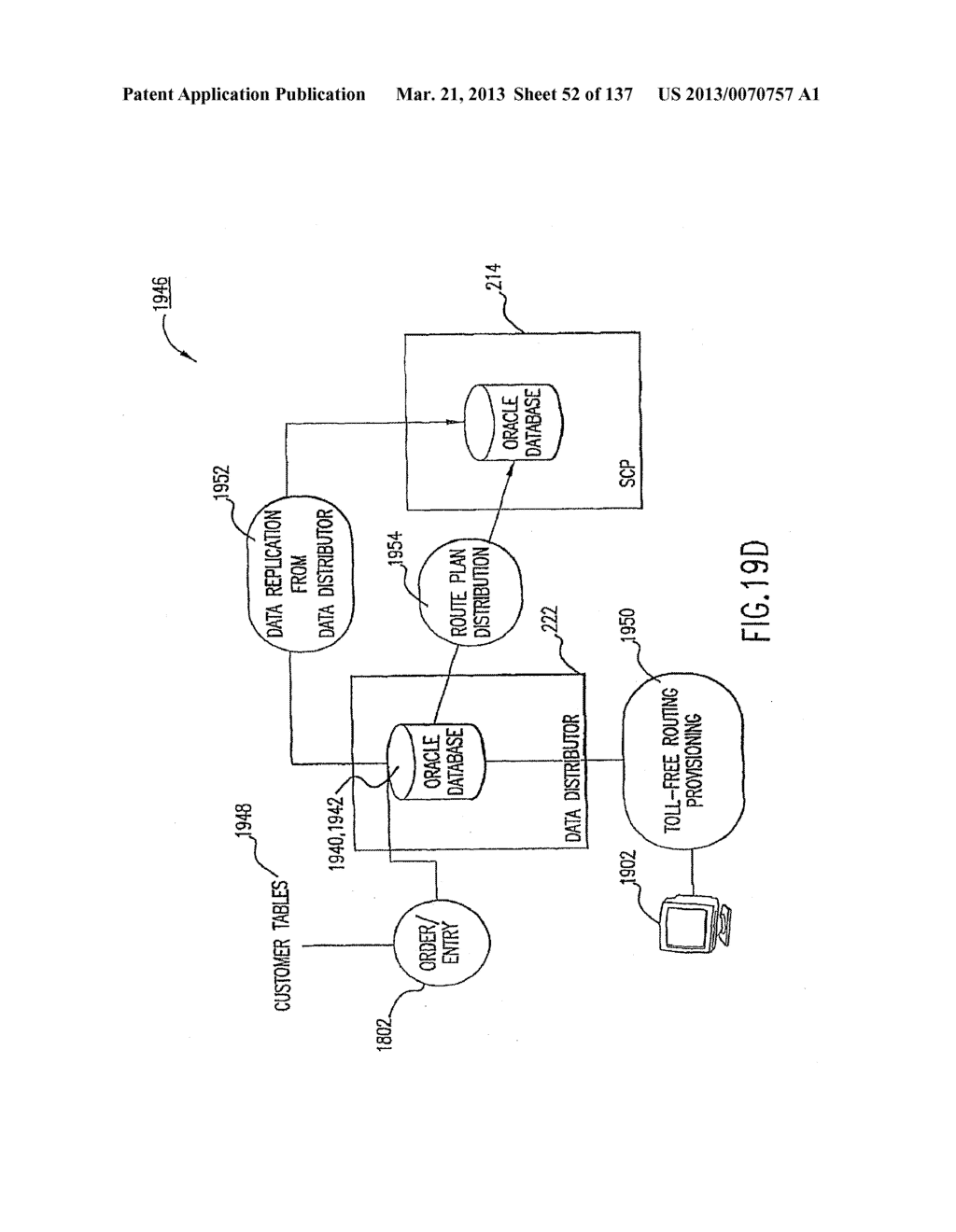 VOICE OVER DATA TELECOMMUNICATIONS NETWORK ARCHITECTURE - diagram, schematic, and image 53