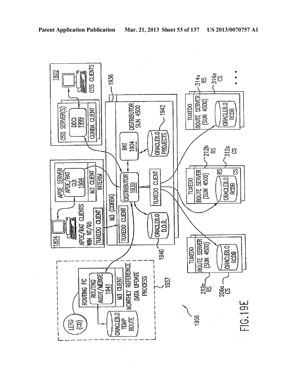 VOICE OVER DATA TELECOMMUNICATIONS NETWORK ARCHITECTURE - diagram, schematic, and image 54