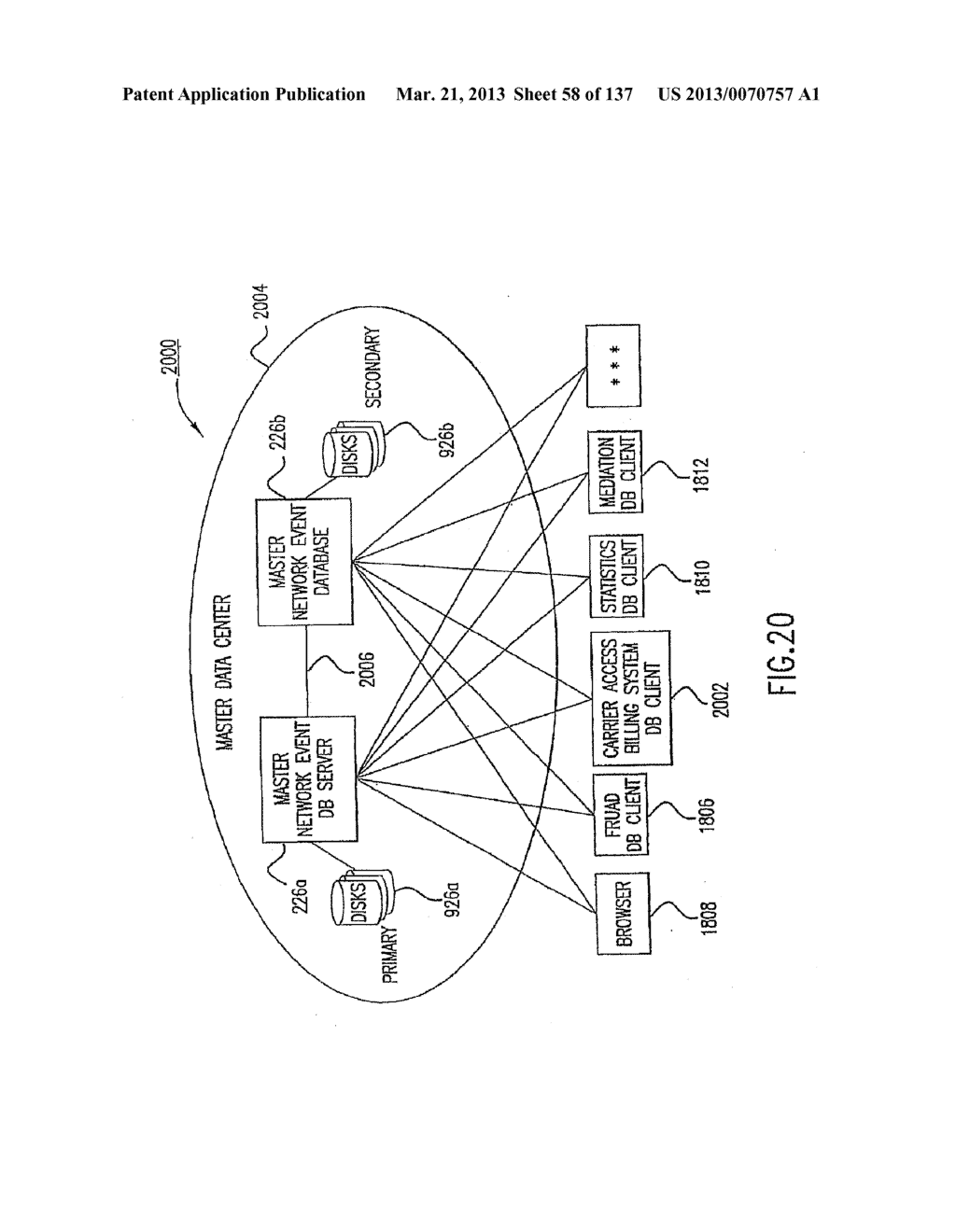 VOICE OVER DATA TELECOMMUNICATIONS NETWORK ARCHITECTURE - diagram, schematic, and image 59