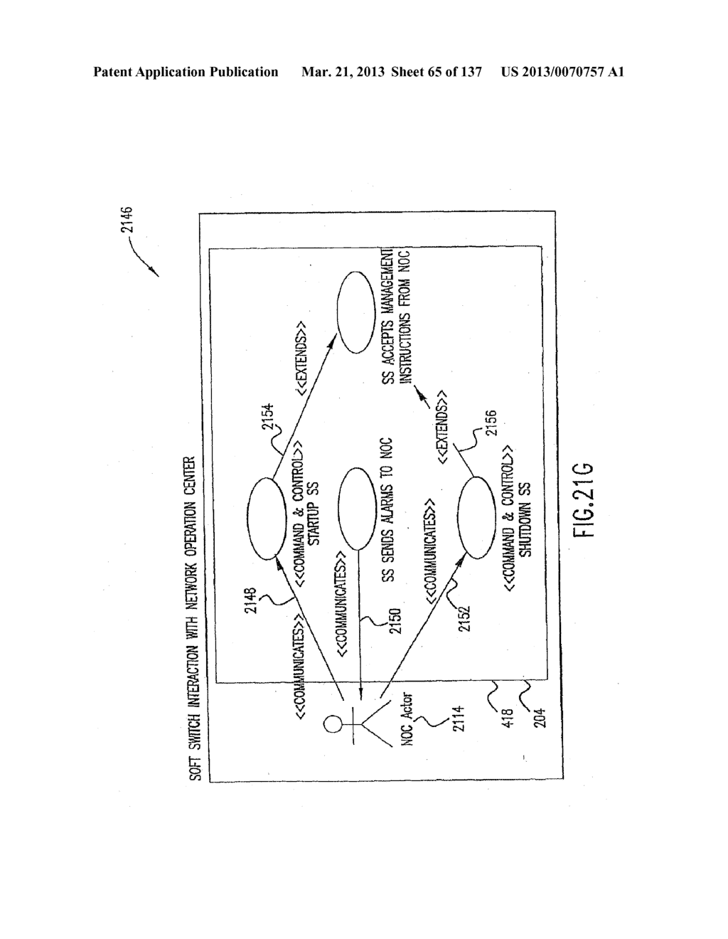 VOICE OVER DATA TELECOMMUNICATIONS NETWORK ARCHITECTURE - diagram, schematic, and image 66