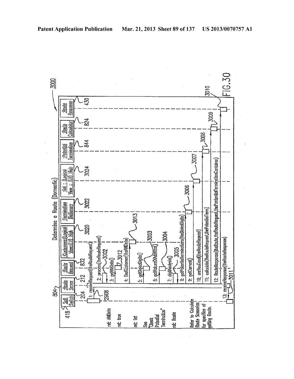 VOICE OVER DATA TELECOMMUNICATIONS NETWORK ARCHITECTURE - diagram, schematic, and image 90