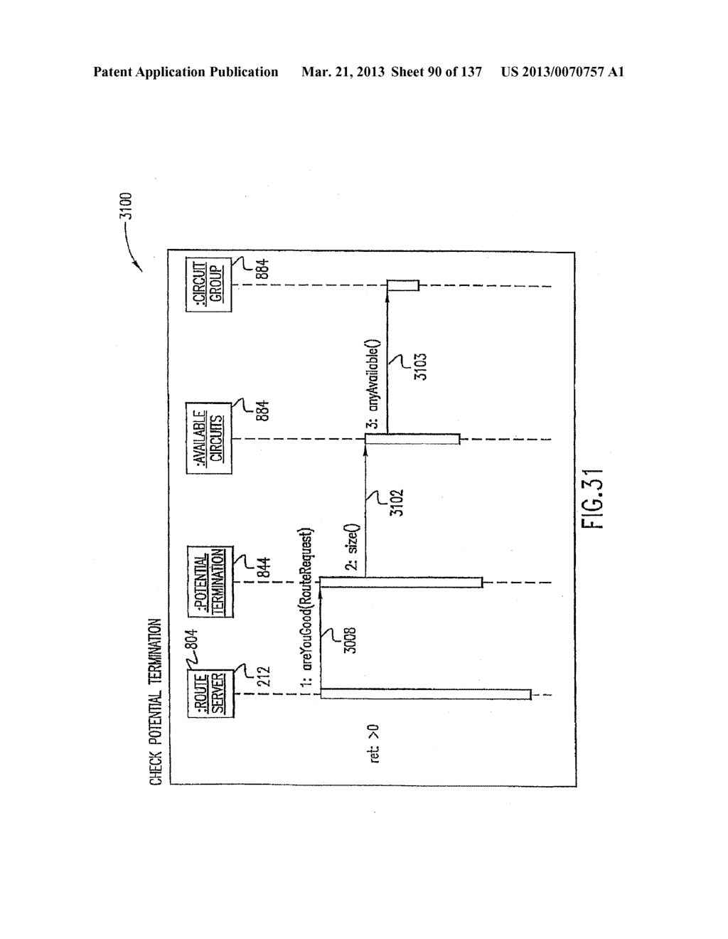 VOICE OVER DATA TELECOMMUNICATIONS NETWORK ARCHITECTURE - diagram, schematic, and image 91