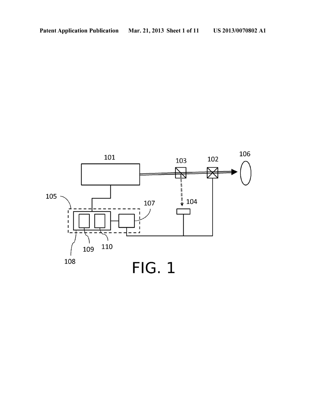 LASER APPARATUS AND METHOD OF CONTROLLING THE LASER APPARATUS - diagram, schematic, and image 02