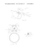 TEMPERATURE SENSING ASSEMBLY FOR MEASURING TEMPERATURE OF A SURFACE OF A     STRUCTURE diagram and image