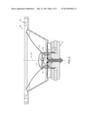 ELECTRODYNAMIC TRANSDUCER HAVING A DOME AND AN INNER HANGING PART diagram and image