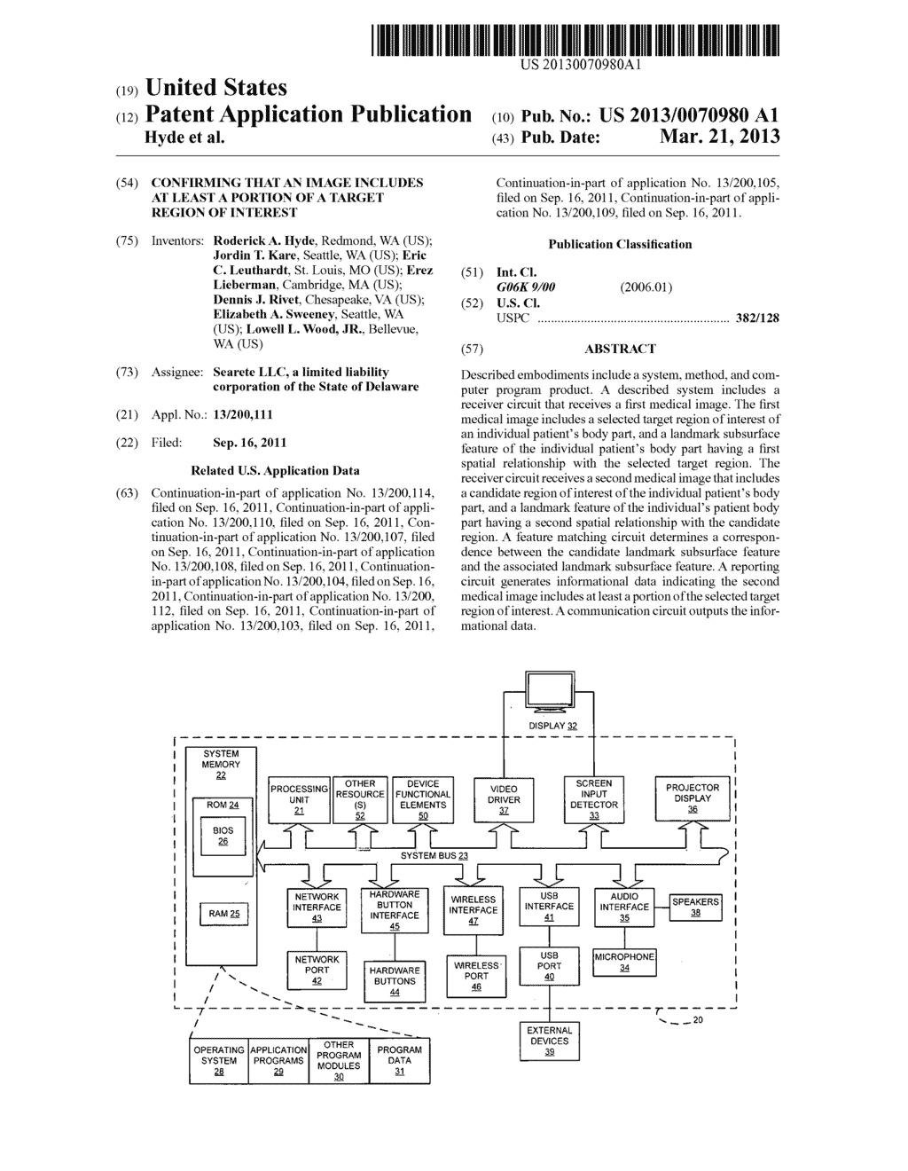 Confirming that an image includes at least a portion of a target region of     interest - diagram, schematic, and image 01