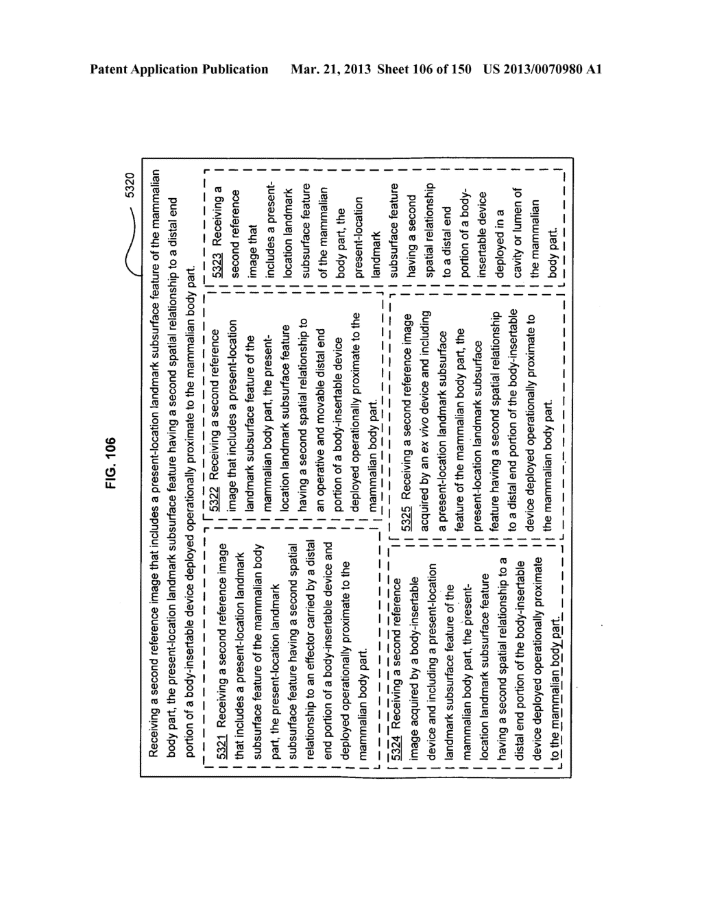 Confirming that an image includes at least a portion of a target region of     interest - diagram, schematic, and image 107