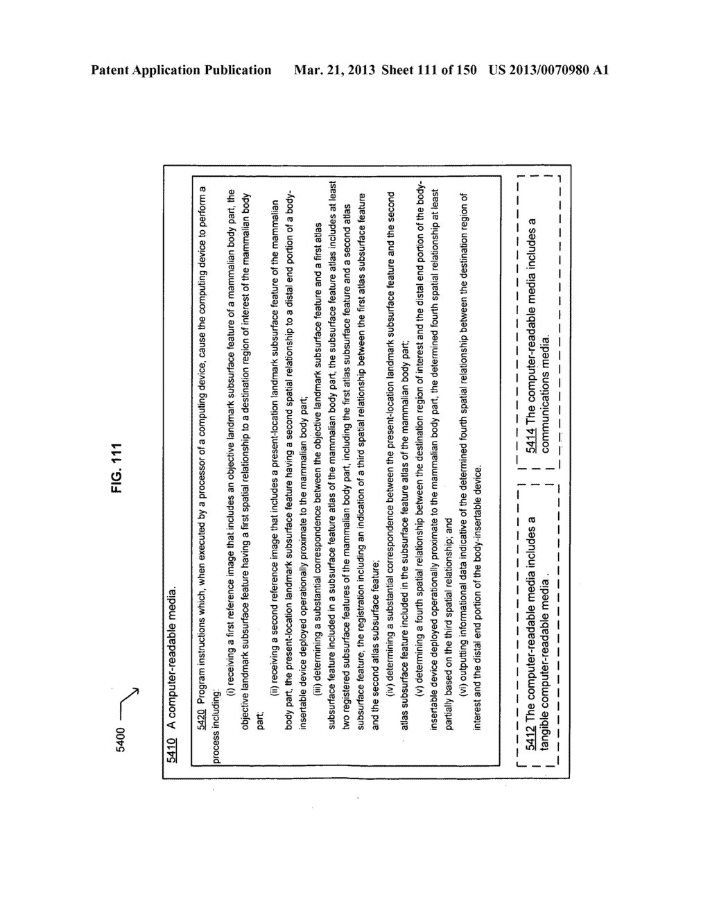 Confirming that an image includes at least a portion of a target region of     interest - diagram, schematic, and image 112