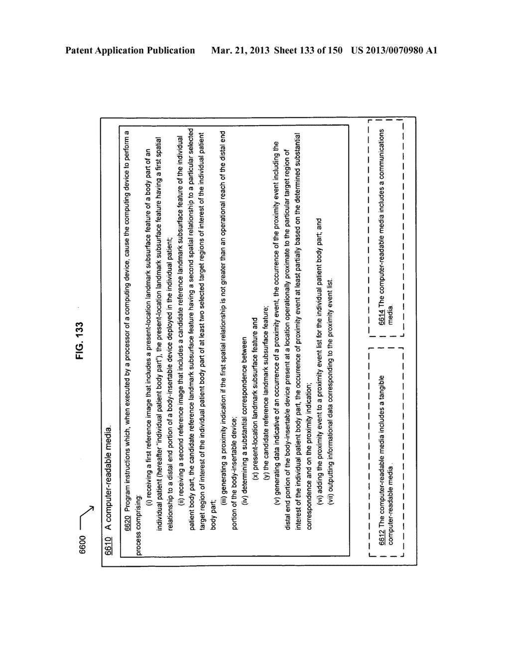 Confirming that an image includes at least a portion of a target region of     interest - diagram, schematic, and image 134