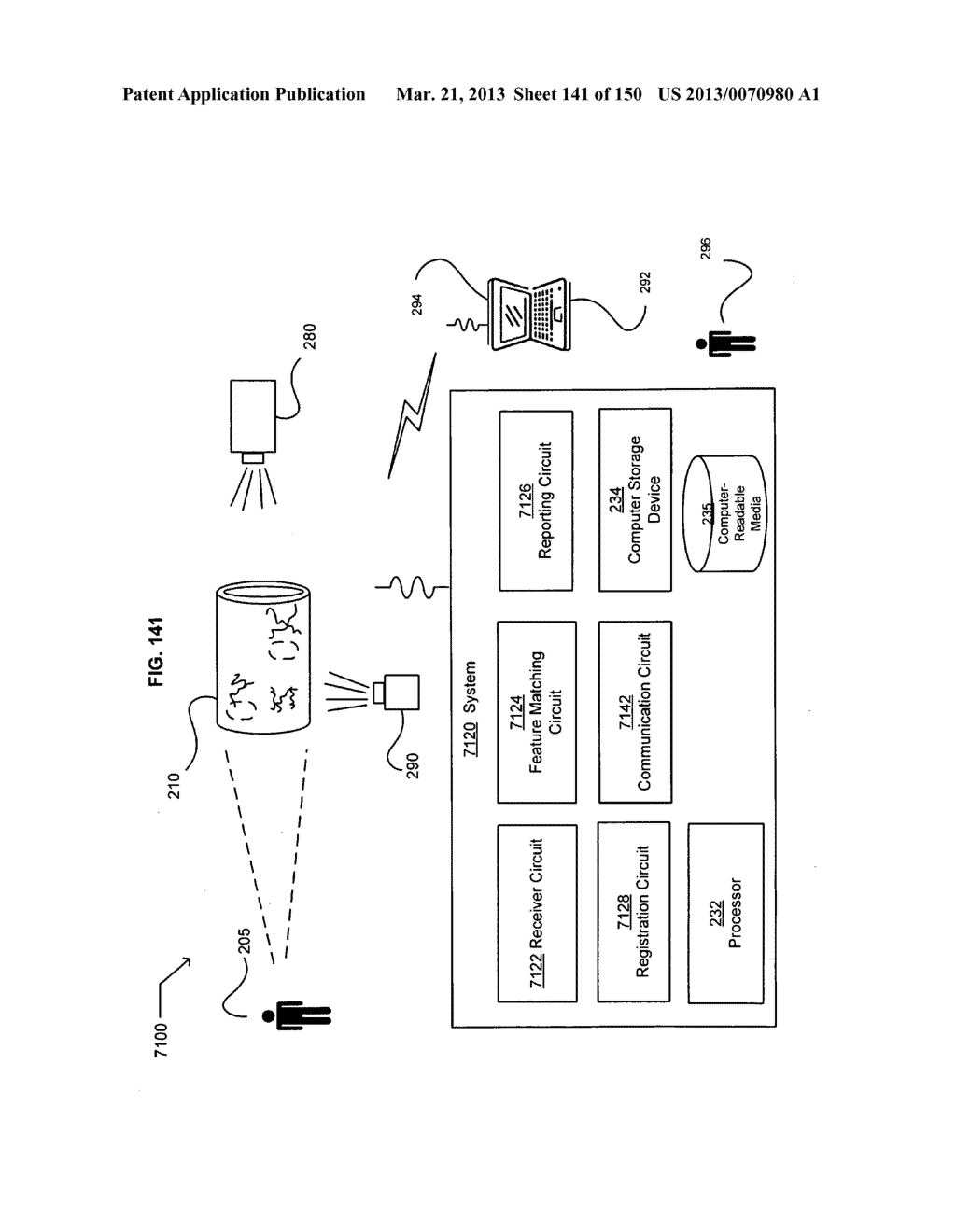 Confirming that an image includes at least a portion of a target region of     interest - diagram, schematic, and image 142