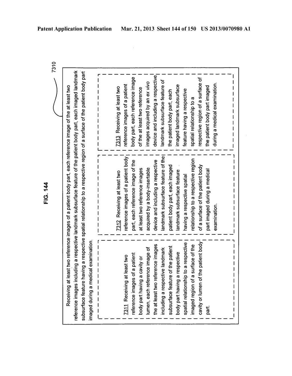 Confirming that an image includes at least a portion of a target region of     interest - diagram, schematic, and image 145