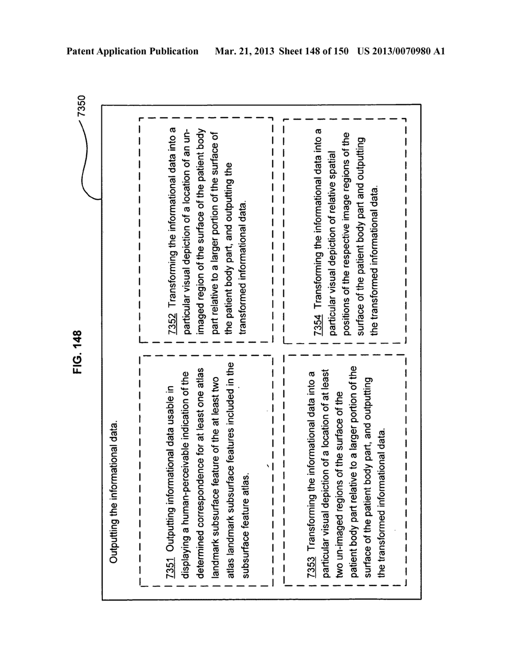 Confirming that an image includes at least a portion of a target region of     interest - diagram, schematic, and image 149