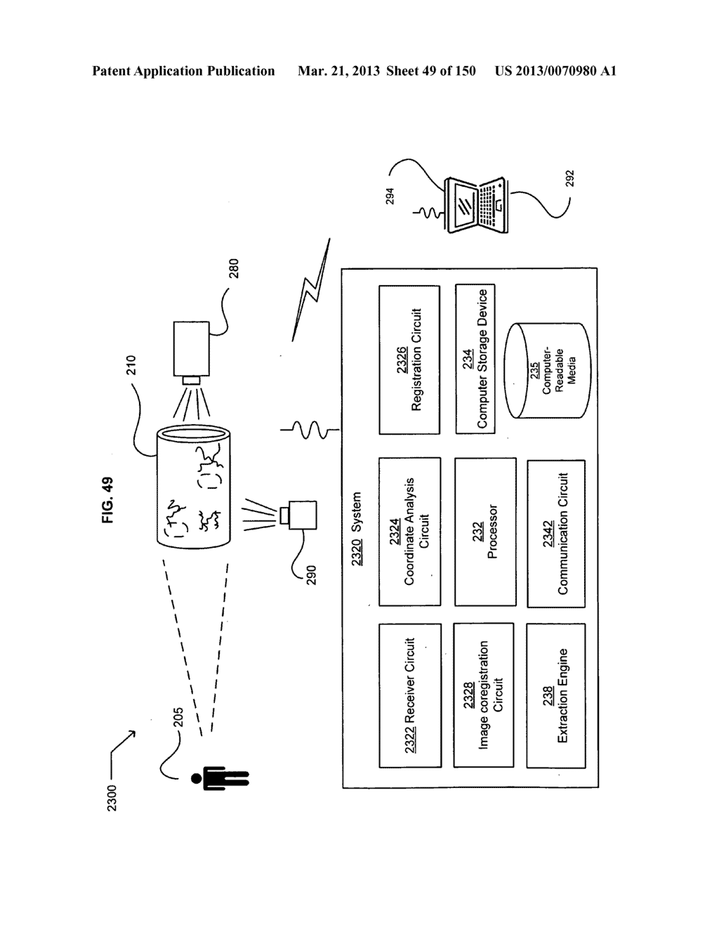 Confirming that an image includes at least a portion of a target region of     interest - diagram, schematic, and image 50