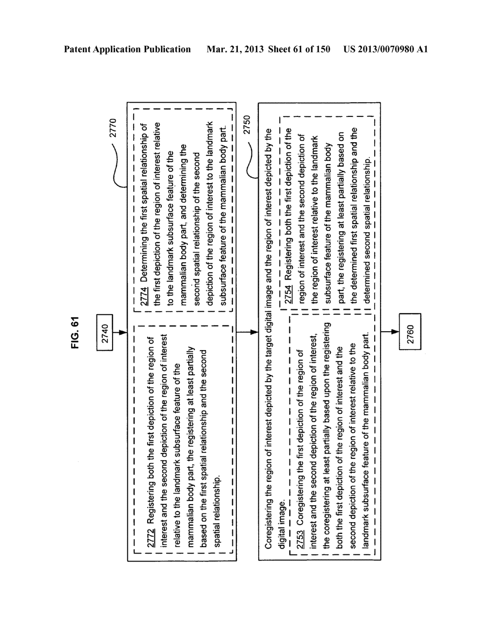 Confirming that an image includes at least a portion of a target region of     interest - diagram, schematic, and image 62