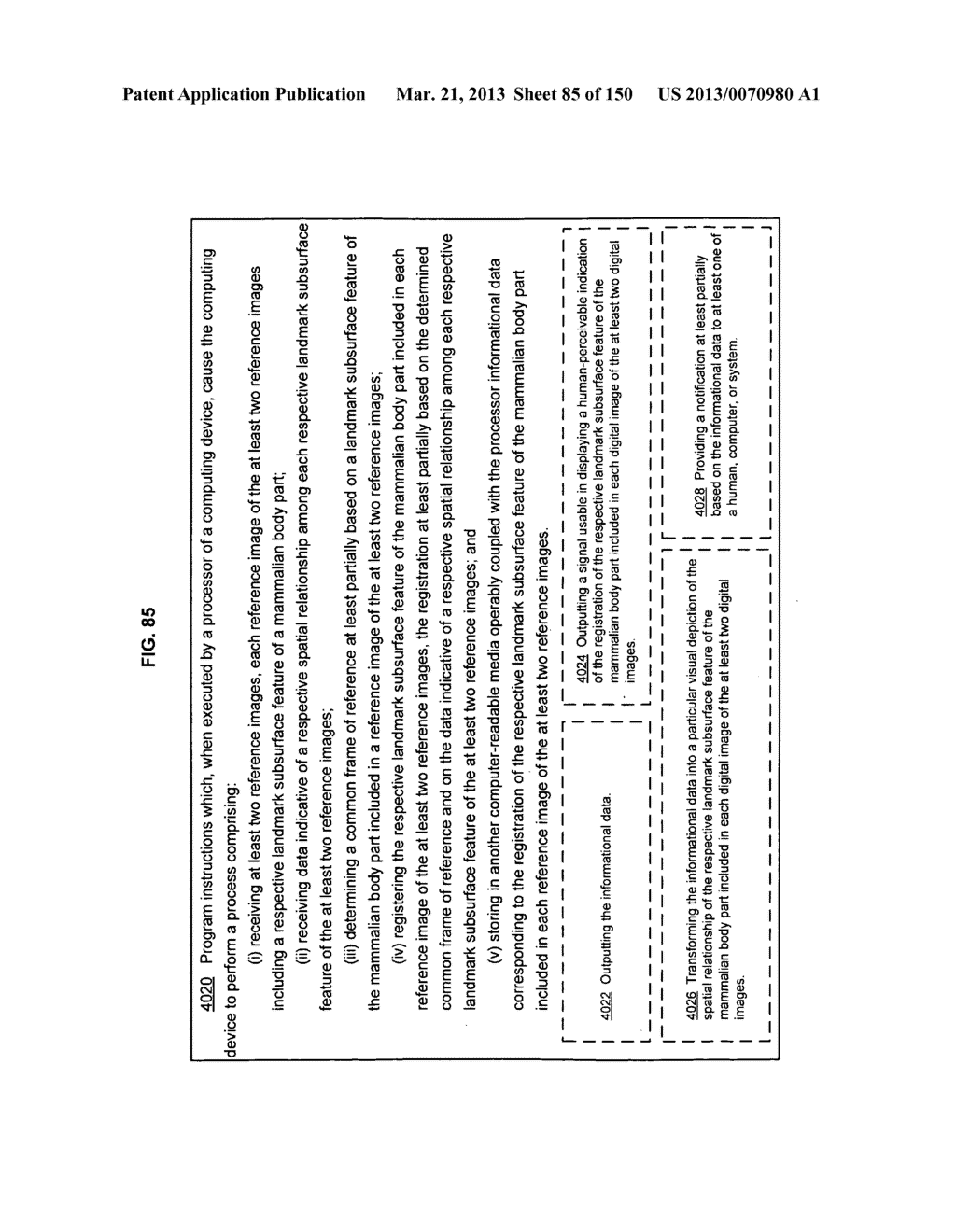 Confirming that an image includes at least a portion of a target region of     interest - diagram, schematic, and image 86