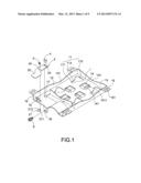 QUICK-RELEASE FIXING STRUCTURE FOR ELECTRONIC EQUIPMENTS diagram and image